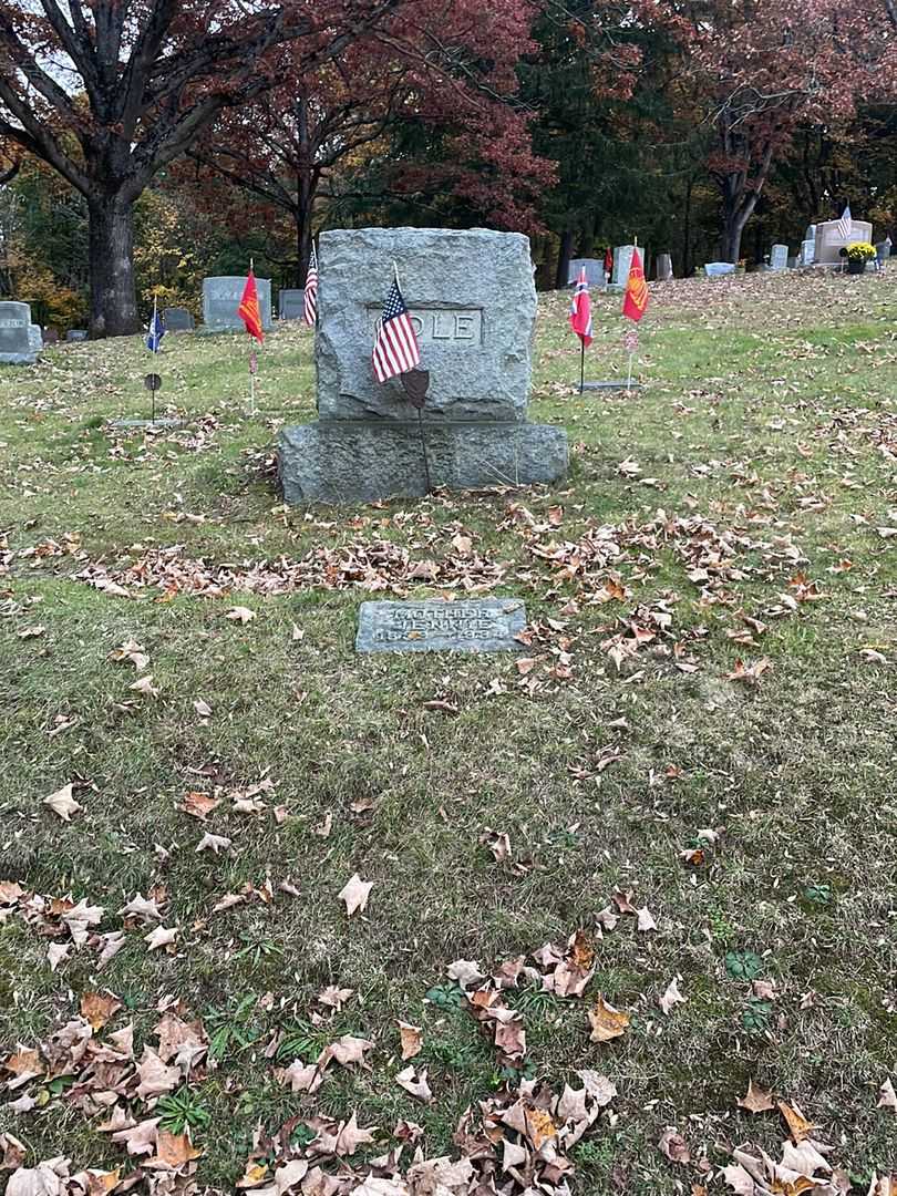 Jennie Cole's grave. Photo 3