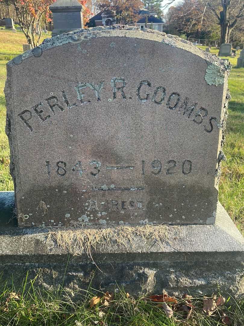 Perley R. Coombs's grave. Photo 3