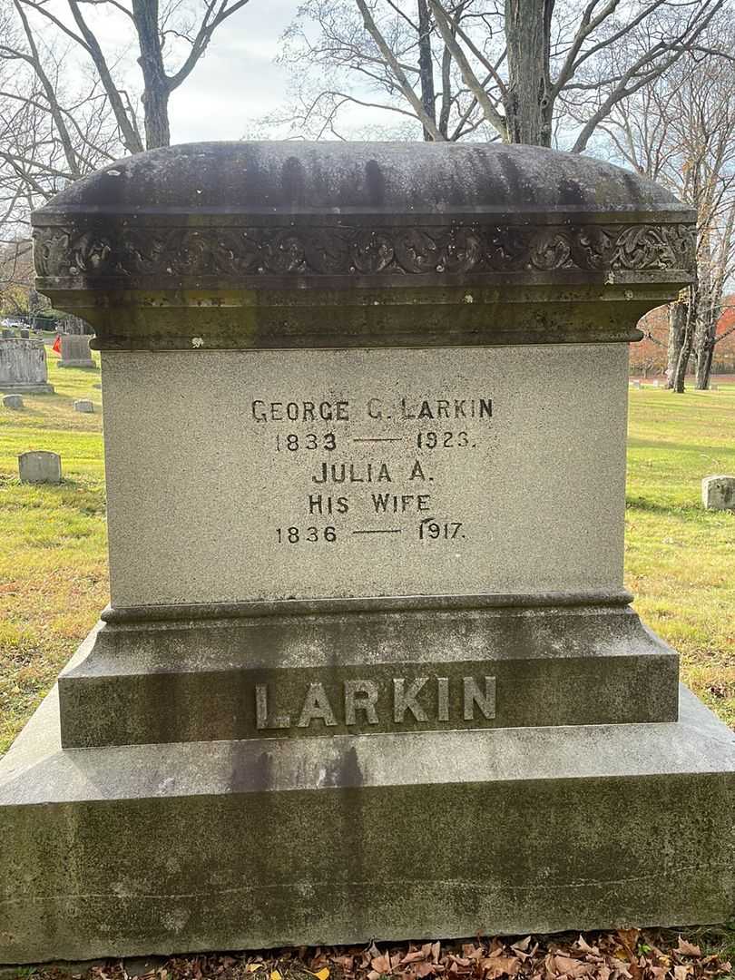 Josephine Oak Little's grave. Photo 1