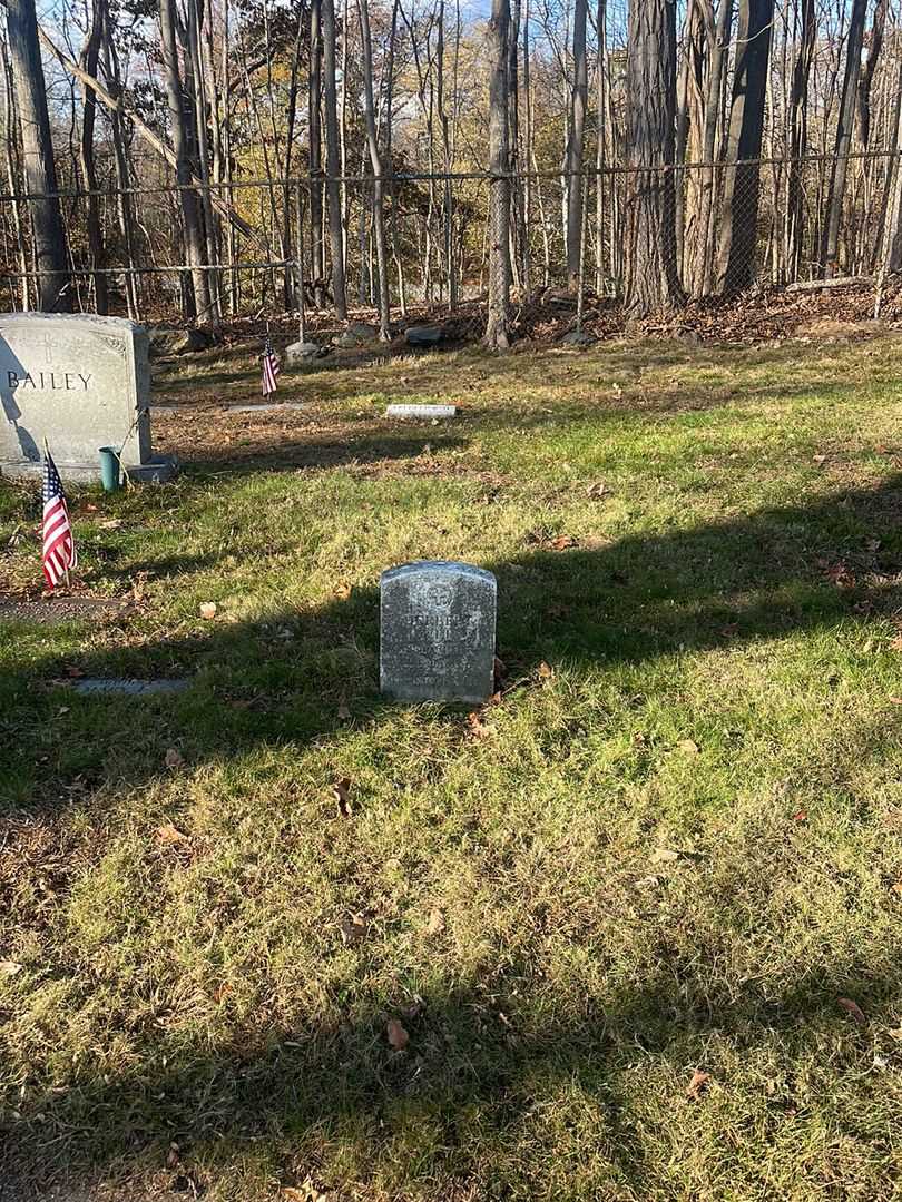 Herbert Bailey's grave. Photo 2