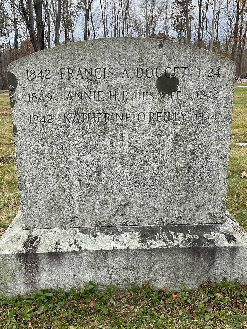 Katherine O'Reilly's grave. Photo 3