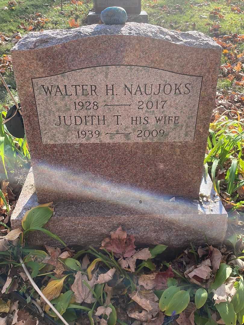 Judith T. Naujoks's grave. Photo 4