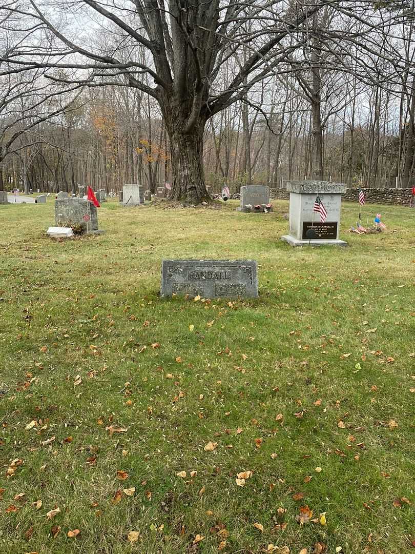 Ralph J. Randall's grave. Photo 2