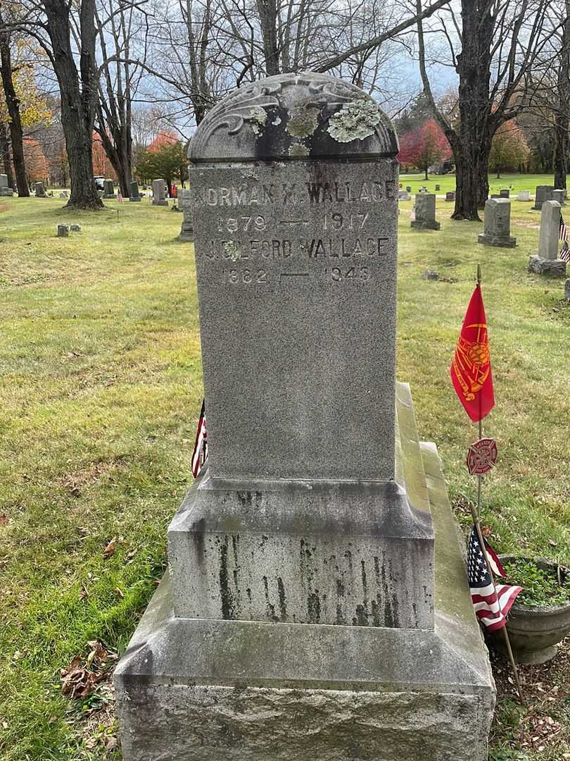 James Oilford Wallace's grave. Photo 3