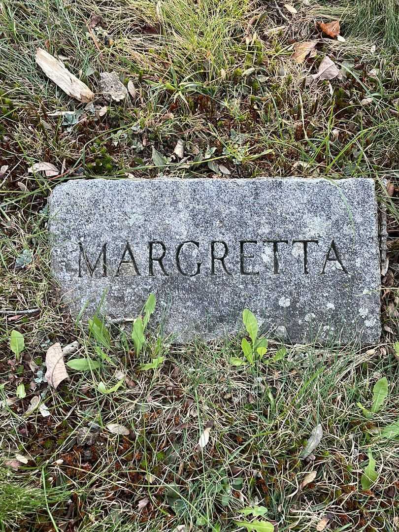 Margretta A. Bailey's grave. Photo 5