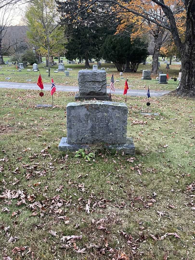 Lucy Maria Virgin Trull's grave. Photo 1