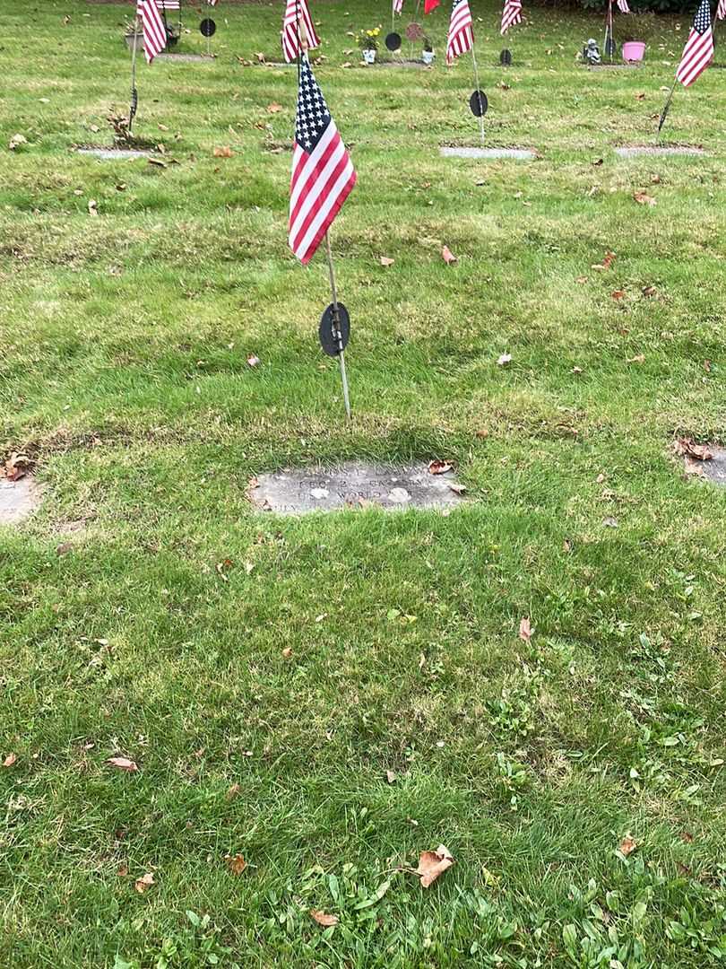 Julius E. LaRow's grave. Photo 2