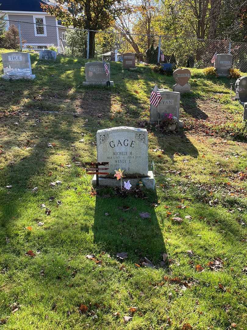 Michele M. Gage's grave. Photo 2