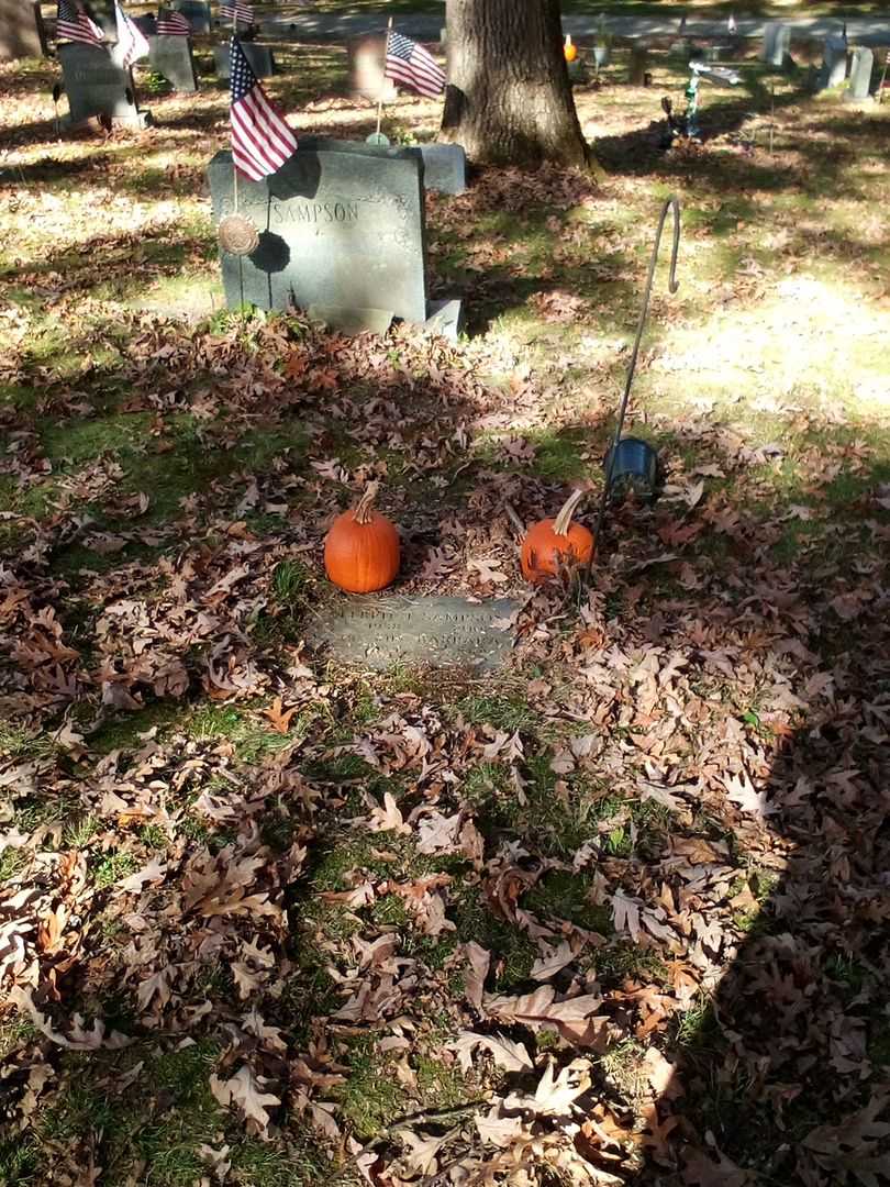 Alfred J. Sampson's grave. Photo 2