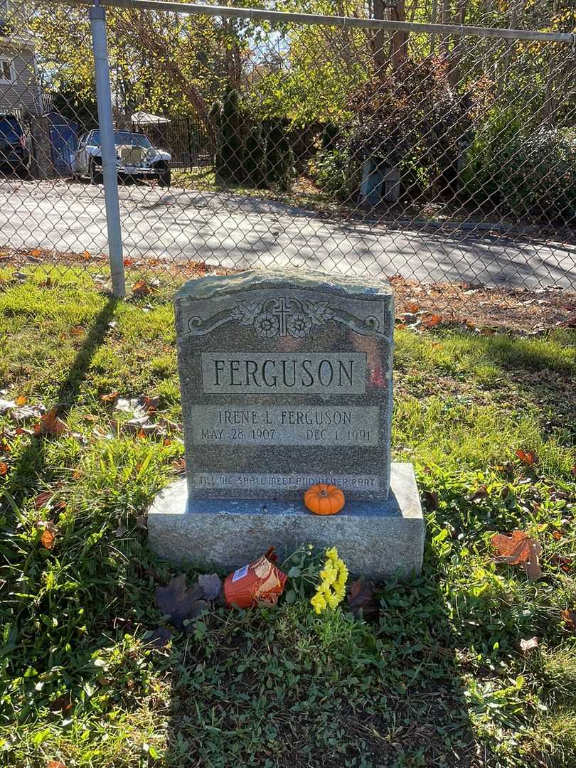 Irene L. Ferguson's grave. Photo 2