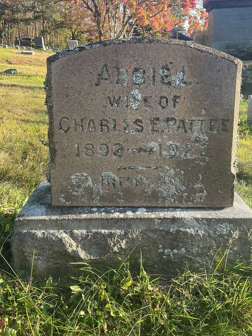 Abbie L. Pattee's grave. Photo 3