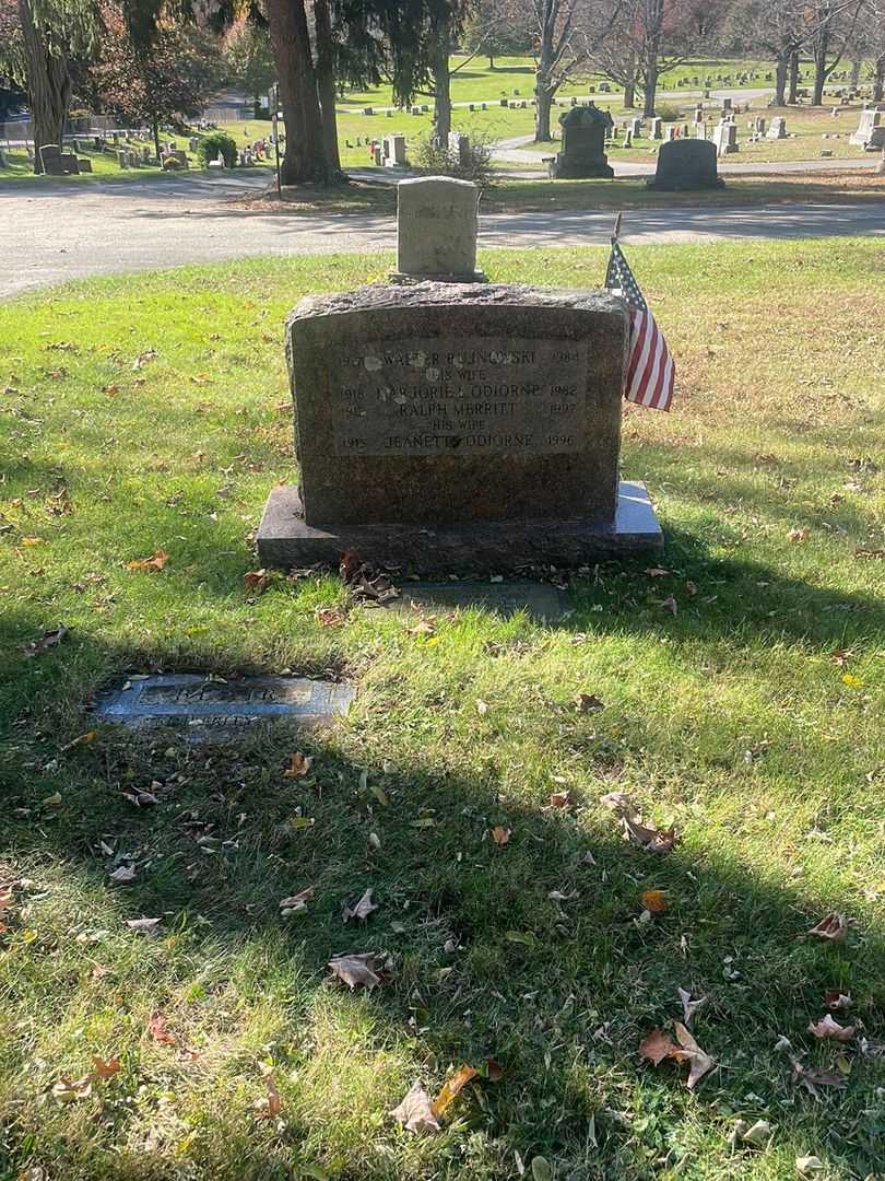 George Bujnowski's grave. Photo 2