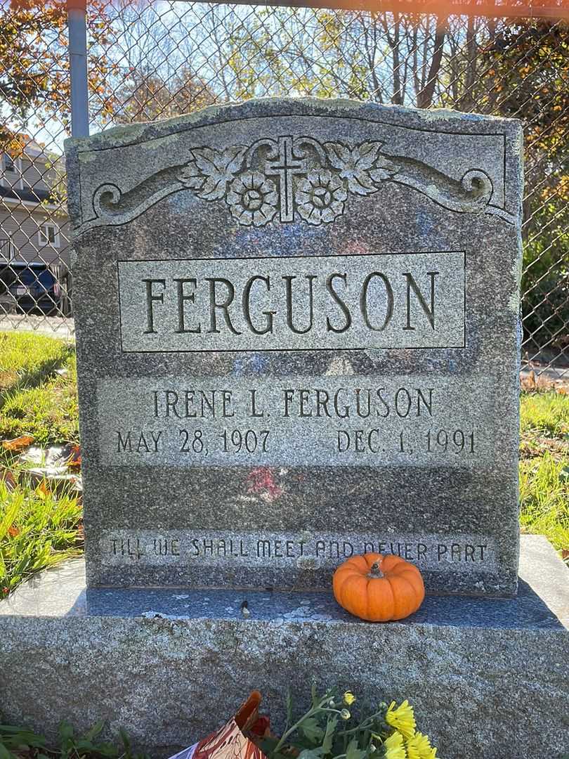 Joan M. Ferguson Johnson's grave. Photo 1