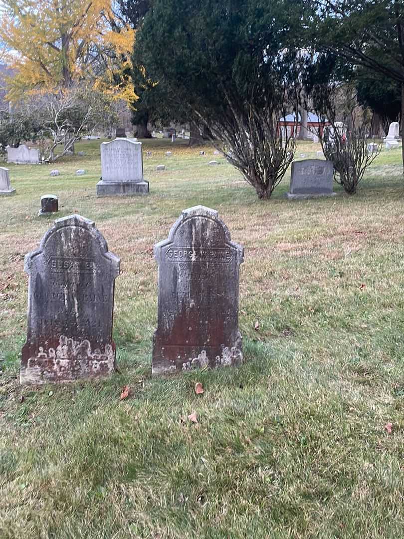 George W. Paine's grave. Photo 2