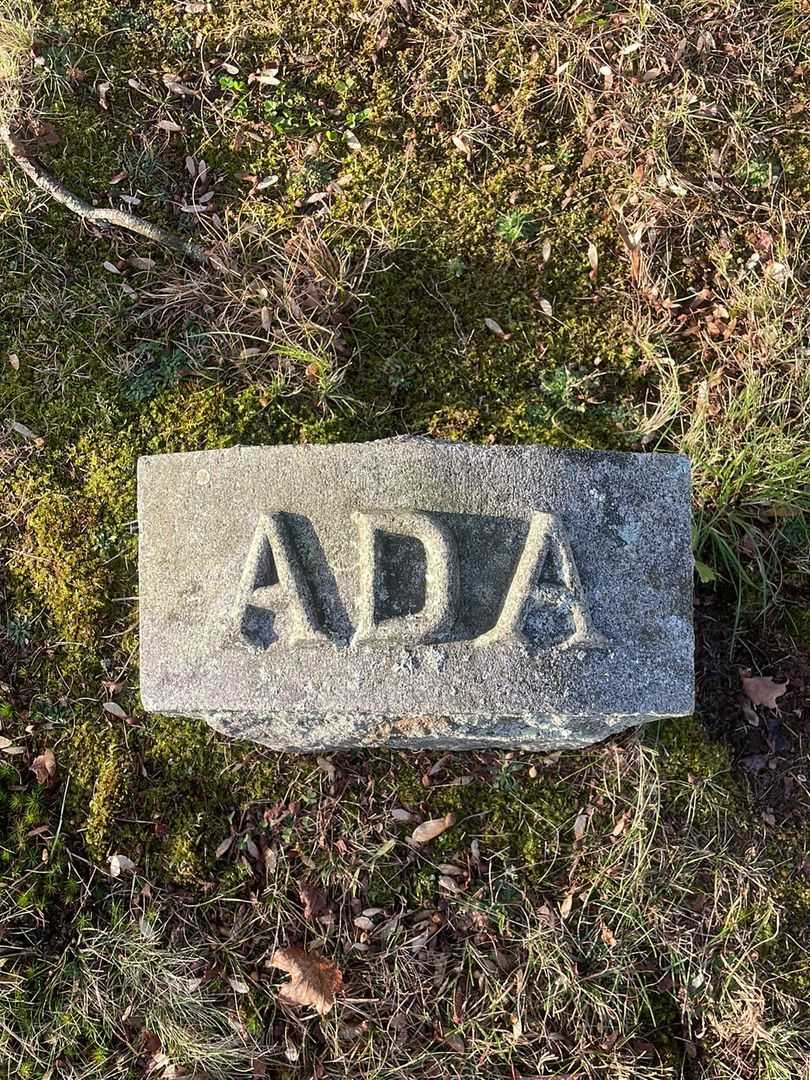 Ada Adell Calhoun's grave. Photo 4