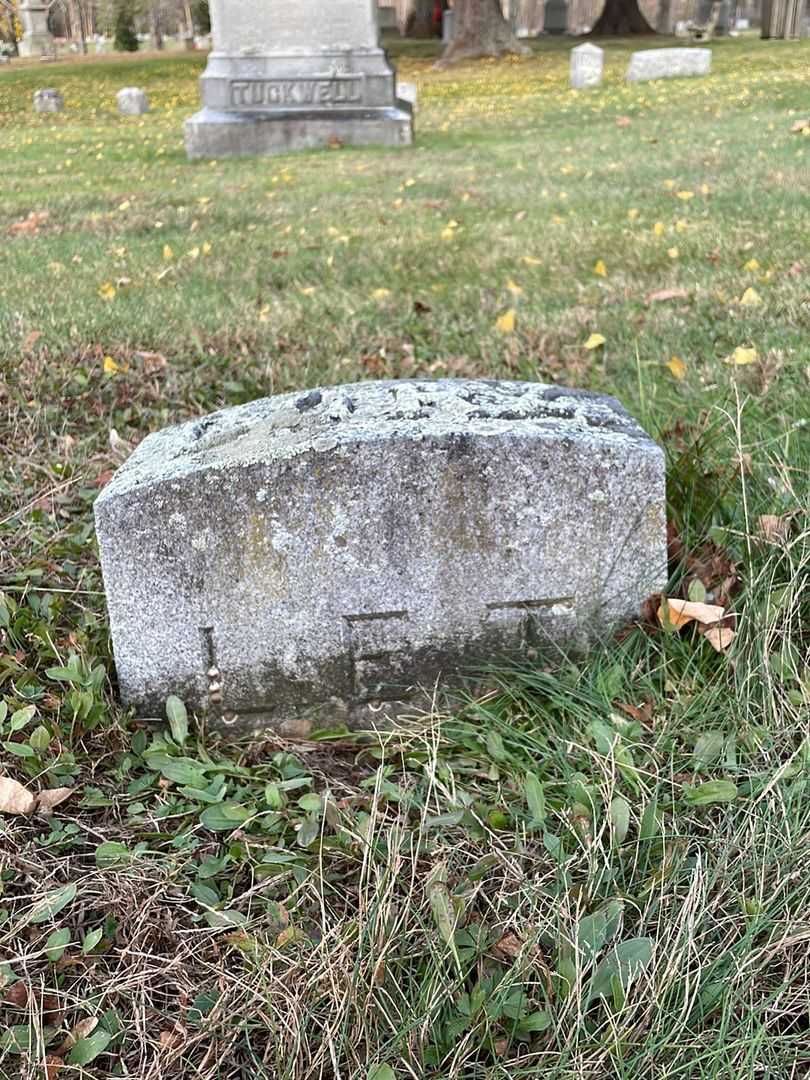 Lora Elizabeth Tuckwell's grave. Photo 4